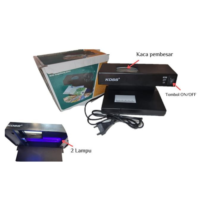 

money detector / alat pendeteksi uang kode 488