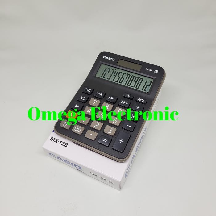 

casio calculator mz-12s - kalkulator meja office desktop mz 12s kode 788
