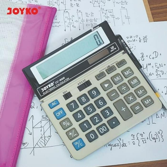 

calculator joyko cc-868 12 digits kode 123