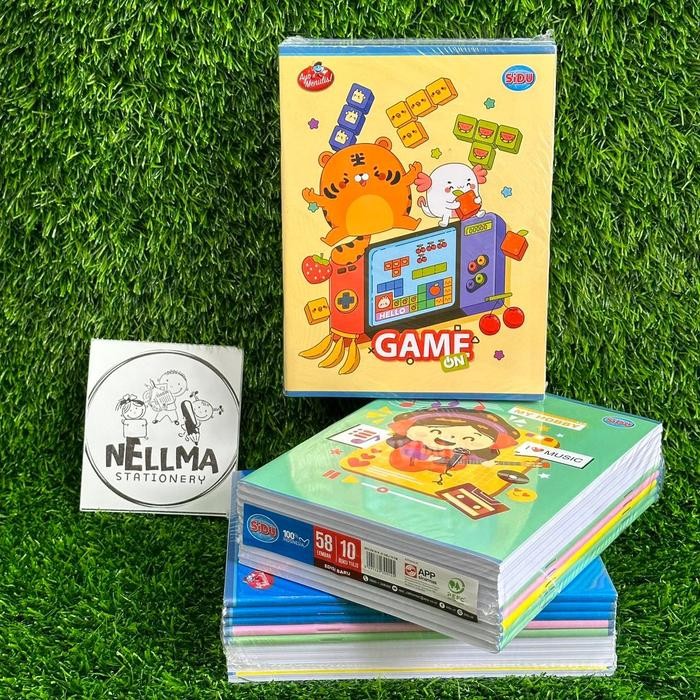 

Buku Tulis Sidu 58 Lembar Isi 10 Buku Buku Catatan Belajar
