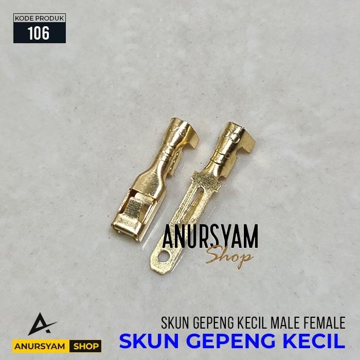 [106] Skun Gepeng Cowok Cewek Sepasang / Skun Gepeng Kecil *