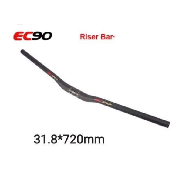 Handlebar Carbon Riser Ec90 Mtb Os 31.8Mm 31.8 Handle Bar Stang Sepeda Rise 15