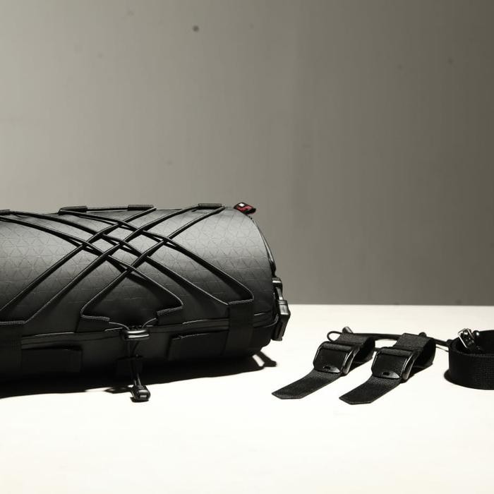 Handlebar Bag/Tas Stang Sepeda Roadbike Gravel Warna Hitamm