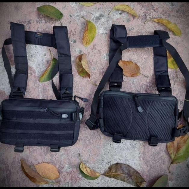 Chest Bag Tactical Militer / Tas Dada Waterproof / Tas Sepeda