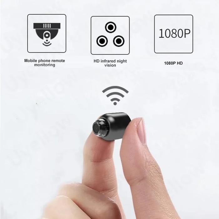 Mini Camera Wireless Wifi HD 1080P Webcam Home Security Night Vision