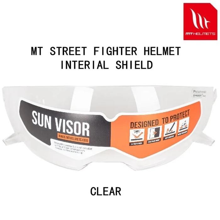 interior sunglass for MT streetfighter helmet Original MT helmet