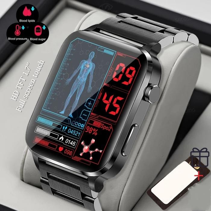 2023 New Smartwatch Blood Sugar Blood lipids Blood Pressure Body