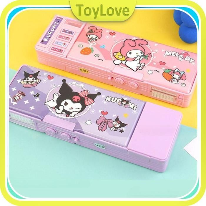 

TERLARIS Kotak alat tulis-tempat pensil siswa sekolah dasar/tempat pensil/tempat pensil hitam