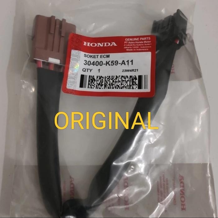Kabel Socket Soket Ecu Ecm Acg Starter Adv 150 Pcx Ori Original Asli