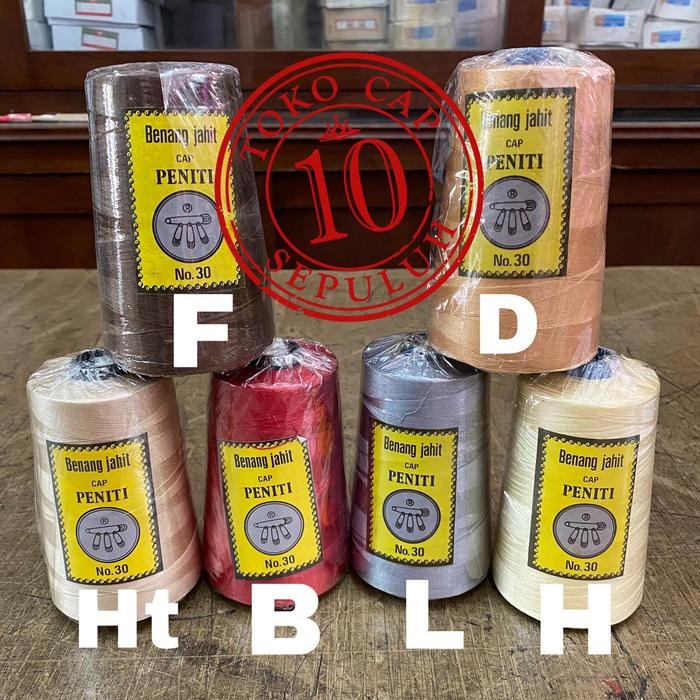 

Benang Cap Peniti no 30 (cones)