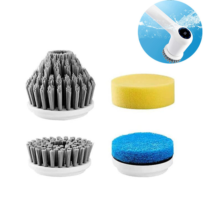 Replacement Brushes Accessory for Electric Spin Scrubber Power Scrubber Cordless Cleaning Brush Show
