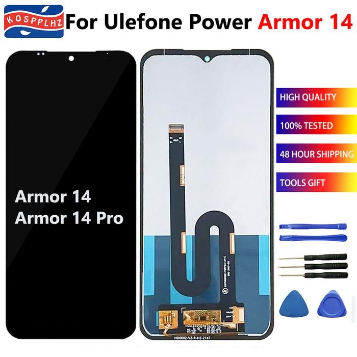 LCD For Ulefone Power Armor 14 LCD Display + Touch Screen Replacement Tested For Ulefone Armor 14 Pr