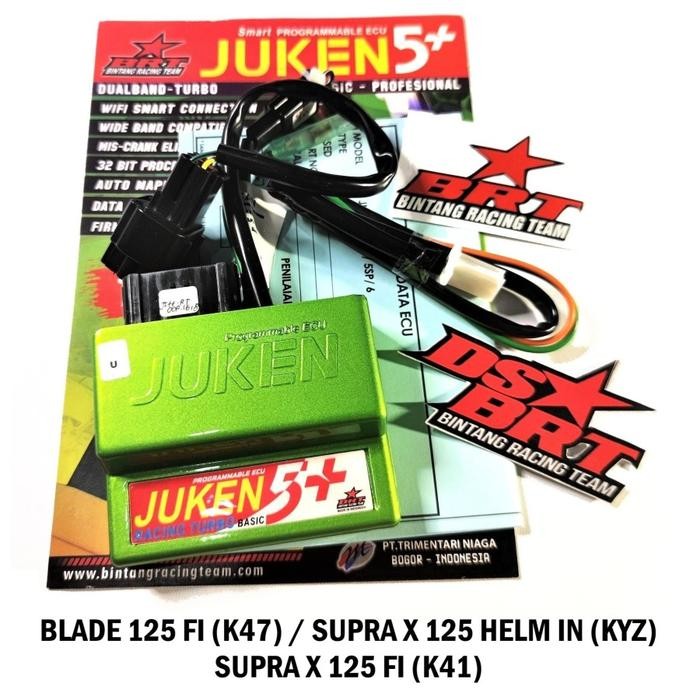 ECU BRT JUKEN 5 SUPRA X 125 & BLADE 125 FI Racing Turbo Dualband