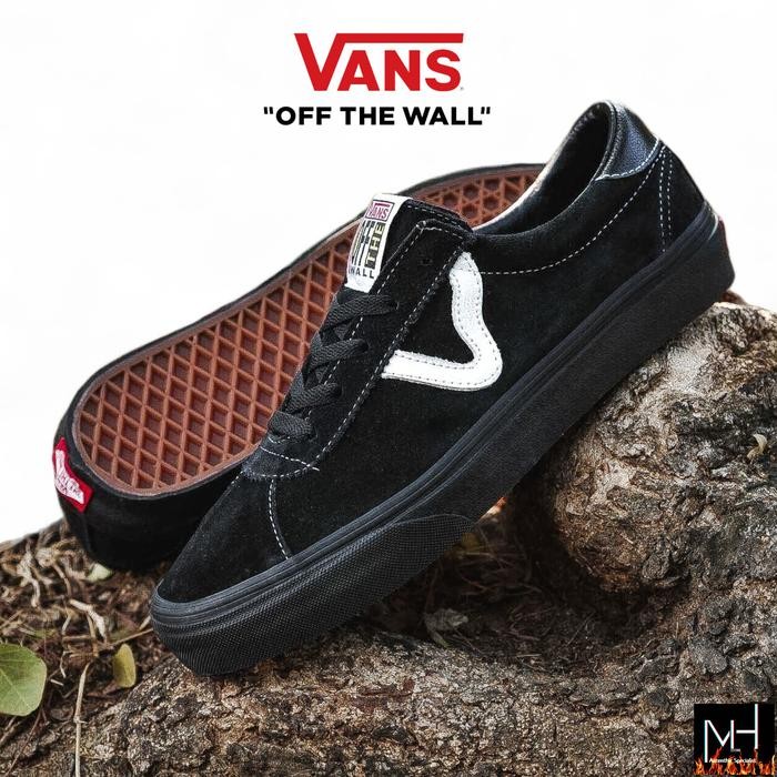 Vans Epoch Sport Fullblack Original 100%