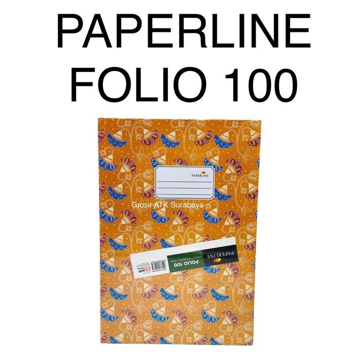 

( DAPAT 1 BUKU ) Buku Hardcover Hard Cover Tebal Paperline PPL Folio 100