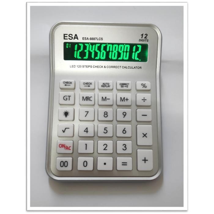 

Kalkulator Layar LED Nyala Check Correct ESA