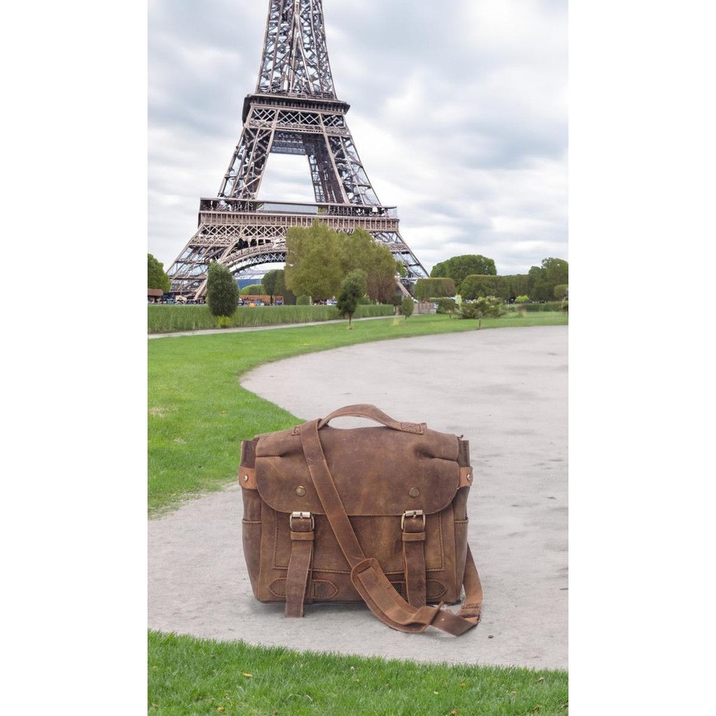 RFl genuine leather - tas pria kulit asli - tas selempang kulit craZy