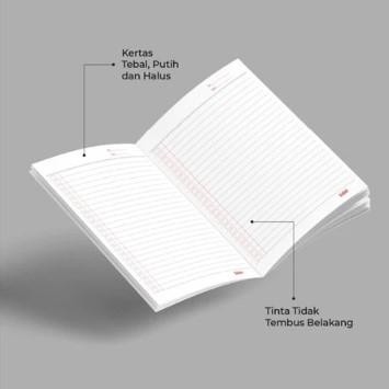 

TBMO BUKU TULIS SAMPUL COKLAT 1 PACK 10 BUKU / Buku Sidu / Buku Okey