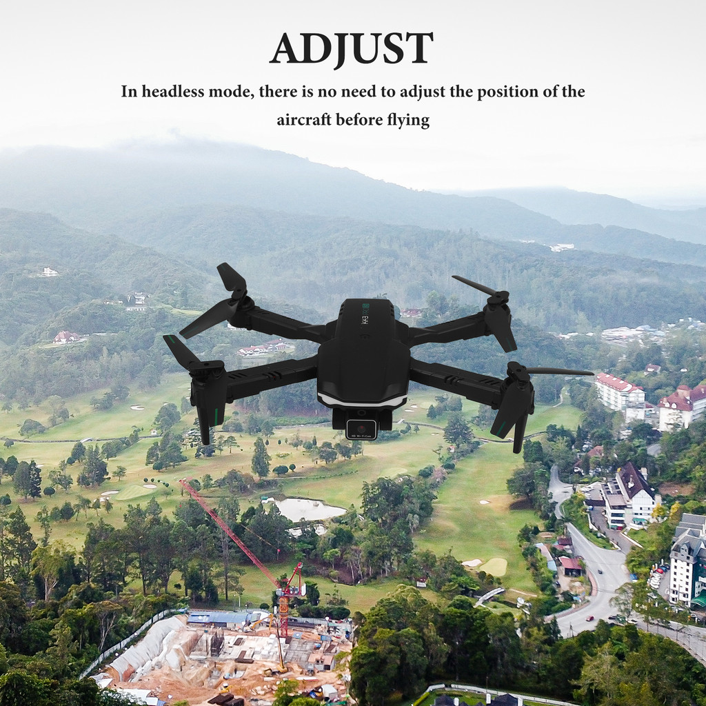 IMPORT 4K Mini Foldable Drone Quadcopter HD Camera Hold Return Remote Control Helicopter Toy