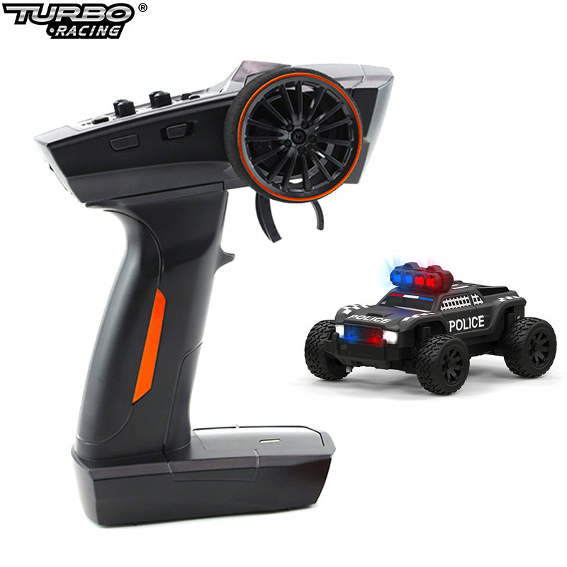 Turbo Racing 1:76 C82 RC Car Mini Full Proportional RTR Car Toys With Cool Lights for RC Truck Car