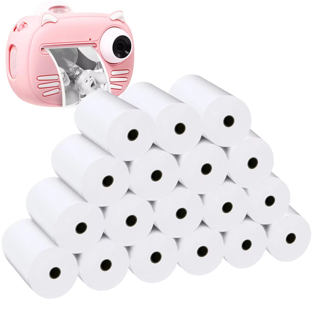 

18 Rolls Kids Instant Camera Refill Print Paper,Instant Camera Thermal Paper Photo Printer Camera