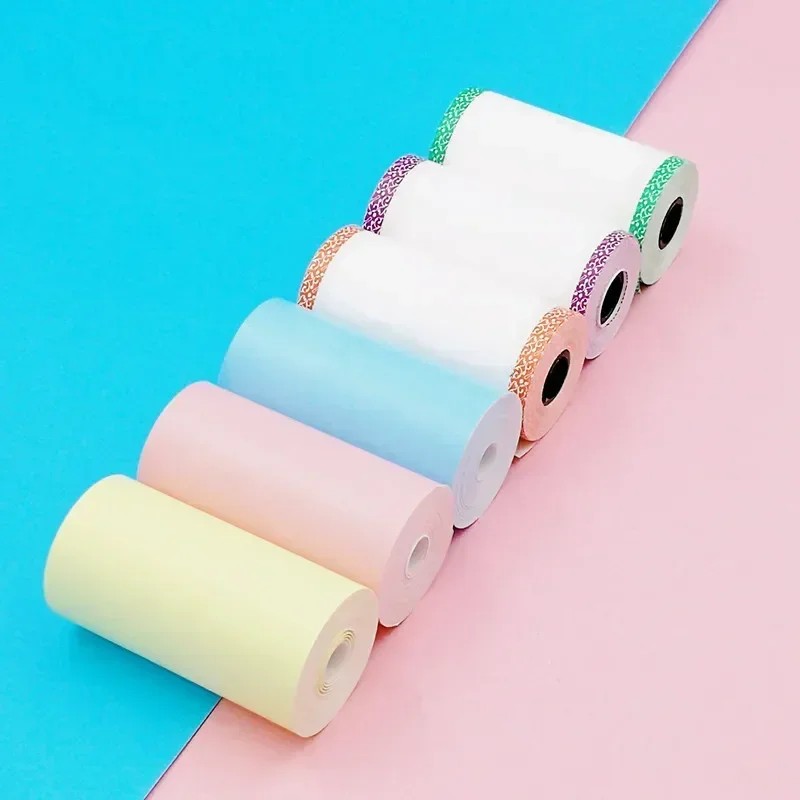 

57*30MM Rolls Mini Printer Thermal Paper Label Sticker Self-adhesive Printing Paper for Mini Printer