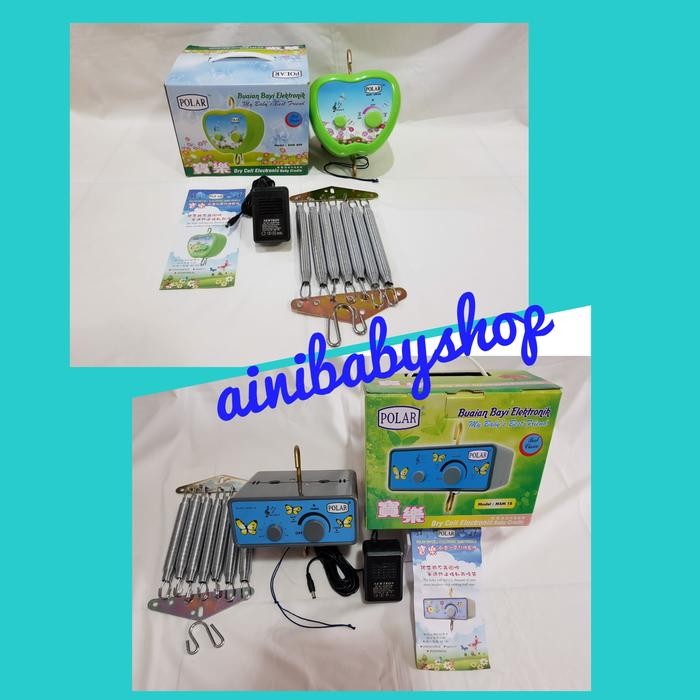 Mesin Ayunan Bayi Listrik Polar Musik