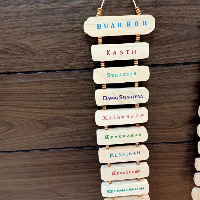 hiasan dinding buah roh