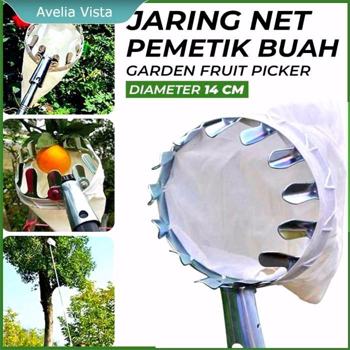 Jaring Net Galah Pemetik Buah Mangga Rambutan Alpukat Jeruk Kode 581
