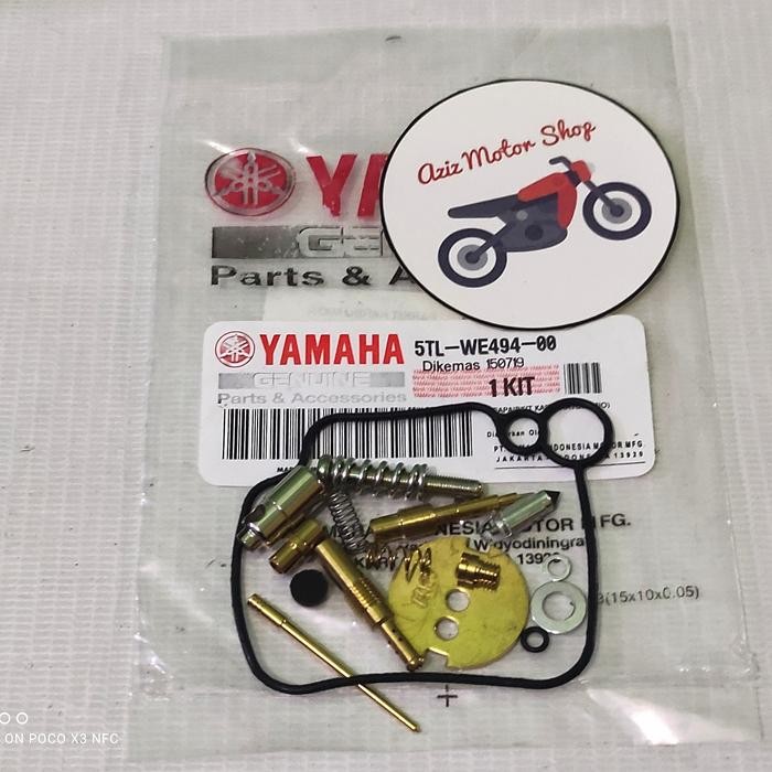 REPAIRKIT PARKIT KARBU ORIGINAL YAMAHA MIO LAMA KARBU GARNIS SMILE 5TL