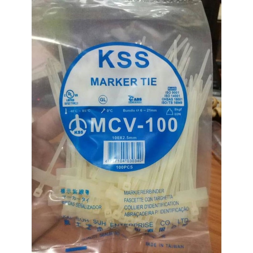 

Label Ties / Marker Tie 100mm