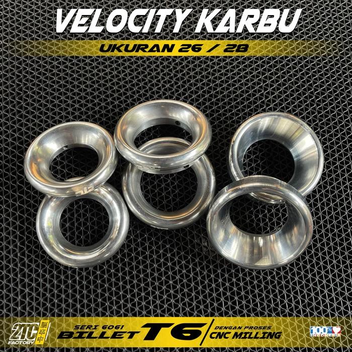 Vellocity karbu Rx king Corong Karbu Karburator Velocity Stack Bulat P