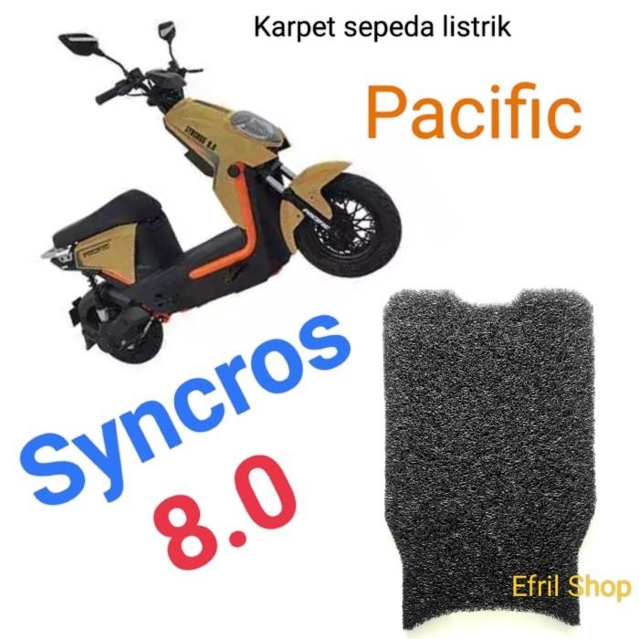 Karpet sepeda listrik Pacific Syncros 8.0
