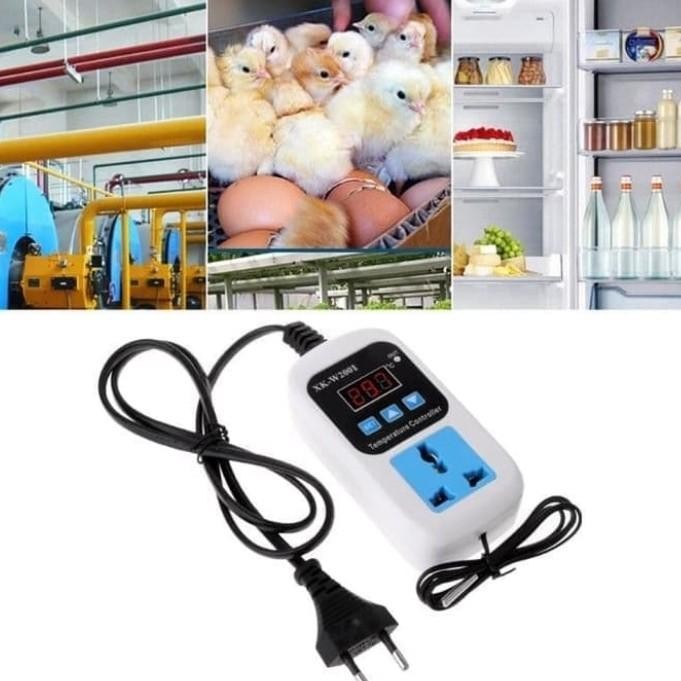 terbaru XK-W2001 XK W2002 NTC 10K 10A 220V TEMPERATURE DIGITAL THERMOSTATE