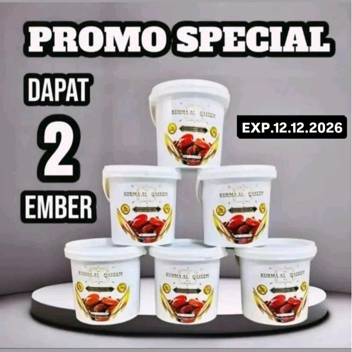 

New (PAKET 2 EMBER) EXP 2026 KURMA AL QASIM EMBER KURMA AL QASEEM