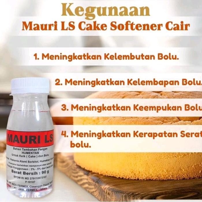 

New Pelembut Kue Mauri LS 90 ml - Untuk Pemanggang Kue Profesional - bahan baking