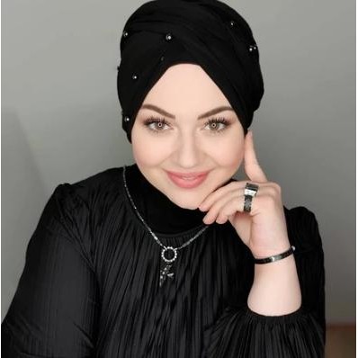 (Allthebest) TERLARIS,Instant Turban Jersey Muslim Hijab Turban Instan Dewasa