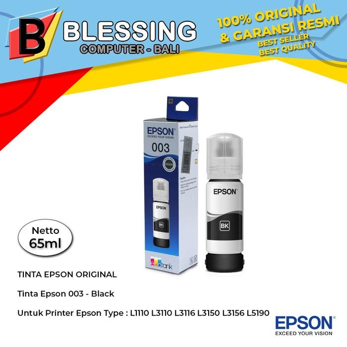 (Allthebest) TINTA EPSON 003 BLACK / Epson 003 L1110 L3110 L3116 L3150 L3156 L5190