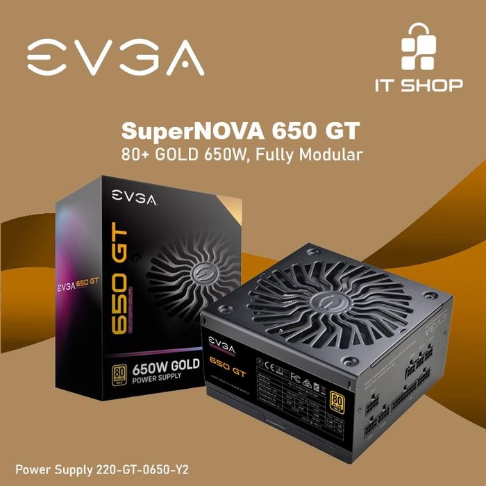 (Allthebest) EVGA SuperNOVA 650 GT 80 Plus Gold 650W Full Modular