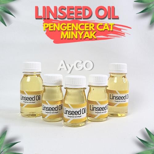 

LINSEED OIL / PENGENCER CAT MINYAK / CAMPURAN OIL COLOR / OIL PAINT