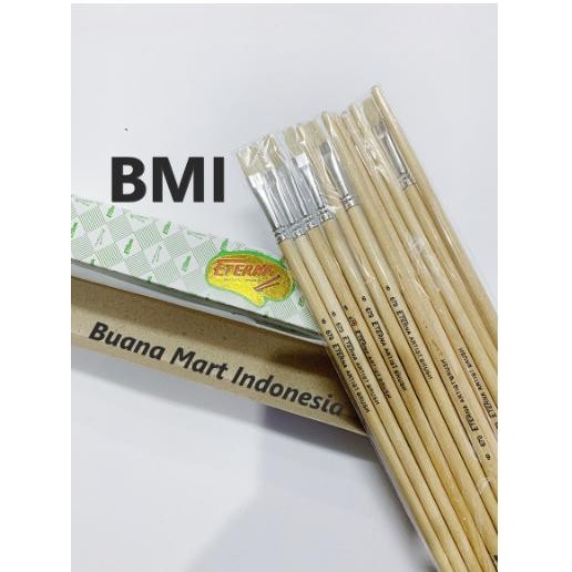 

Kuas Gambar ETERNA No6 Kuas Lukis Artish Brush ETERNA 6 Inch (1PC)