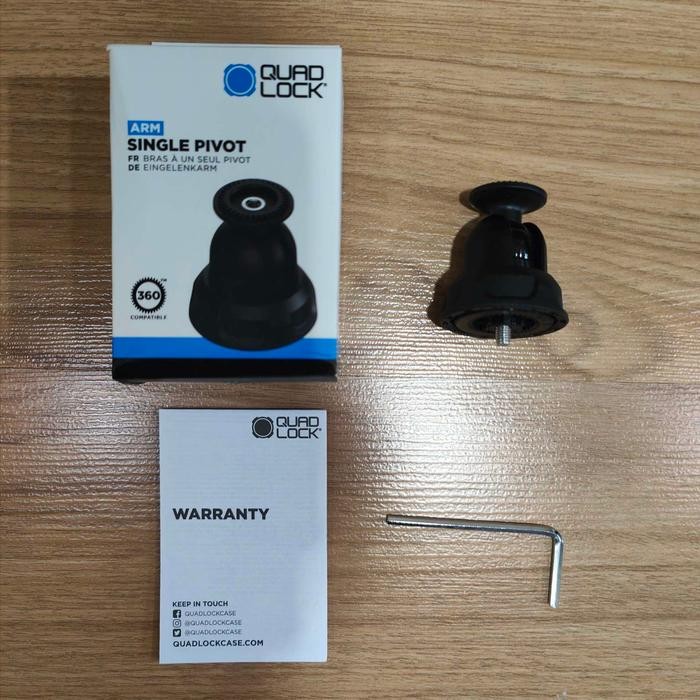 Quad Lock 360 Arm Single Pivot