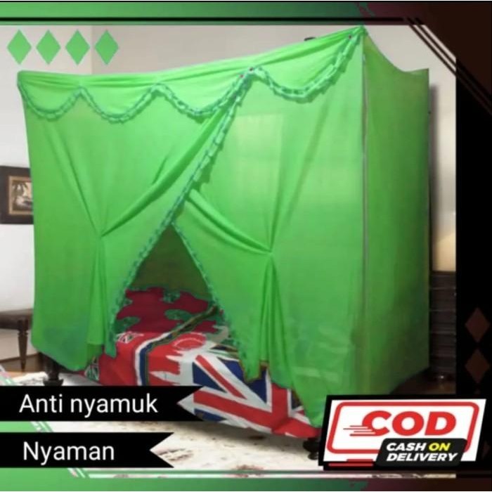 SNDY Klambu Tempat Tidur Dewasa Jumbo Kelambu Anti Nyamuk Bahan Tebal Kuat