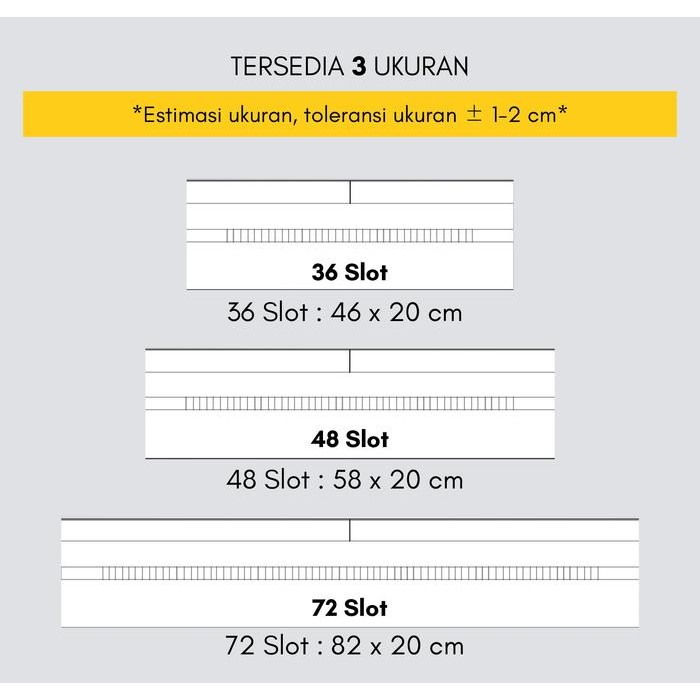 

Bohemian Tas Pensil Gulung Canvas 36 / 48 / 72 Slot / Colour Pencil Case Slots / Tas Tempat Pensil