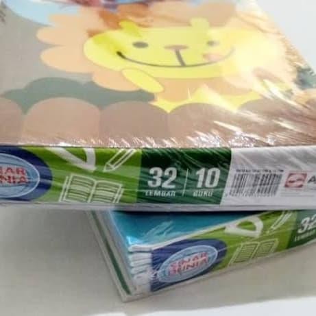 

Buku Tulis Sinar Dunia Sidu 32 Lembar Per Pack 10 Buku