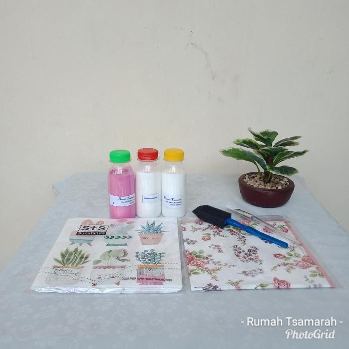 

Starter Kits Decoupage Paket Hemat - 1