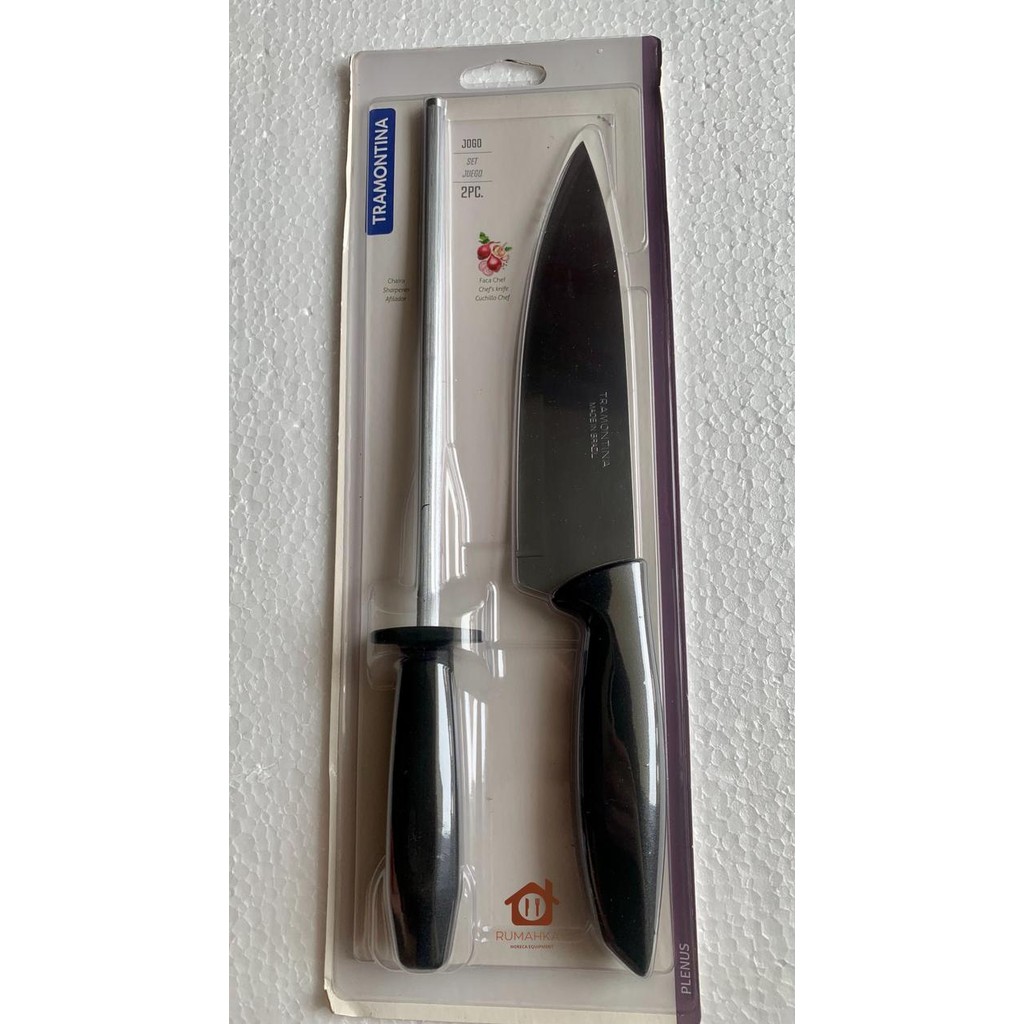 Ready Stock Tramontina Plenus Knife Sharpening Set