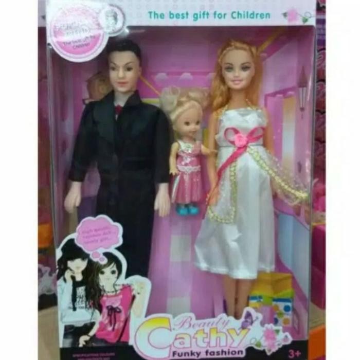 mainan Berbie keluarga ibu hamil