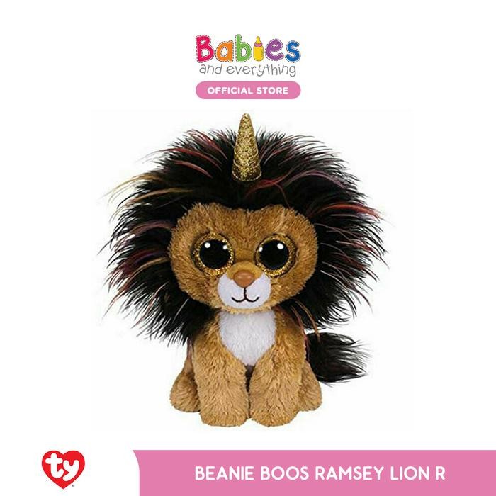 Ty Toys Beanie Boos Ramsey Lion R - Boneka Singa Anak