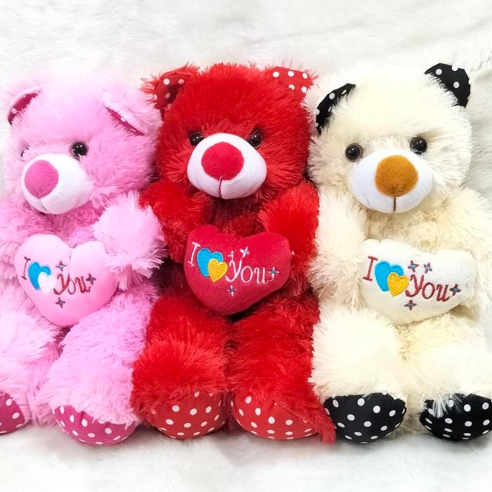 Boneka Beruang Teddy Bear "I Love You"